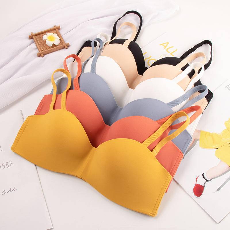 Áo Ngực Không Dây Không Đường May Và Áo Ngực Mỏng Tàng Hình Không Gọng Nửa Cúp Ngực Nhỏ Gợi Cảm Mùa Hè