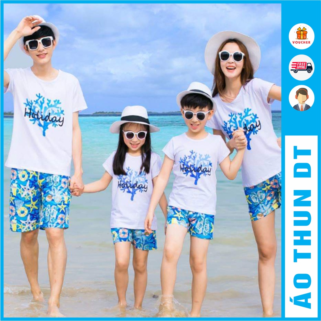 Áo gia đình Holiday