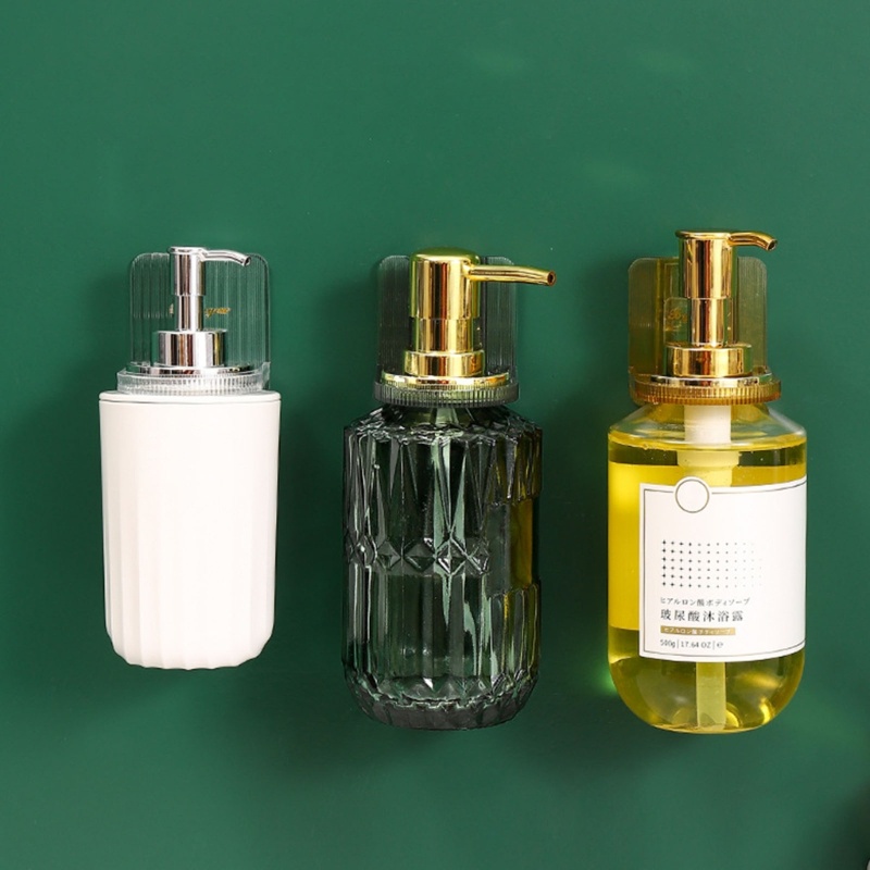 Giá Đỡ Chai Dầu Gội Gắn Tường Đa Năng Tiện Dụng Cho Phòng Tắm