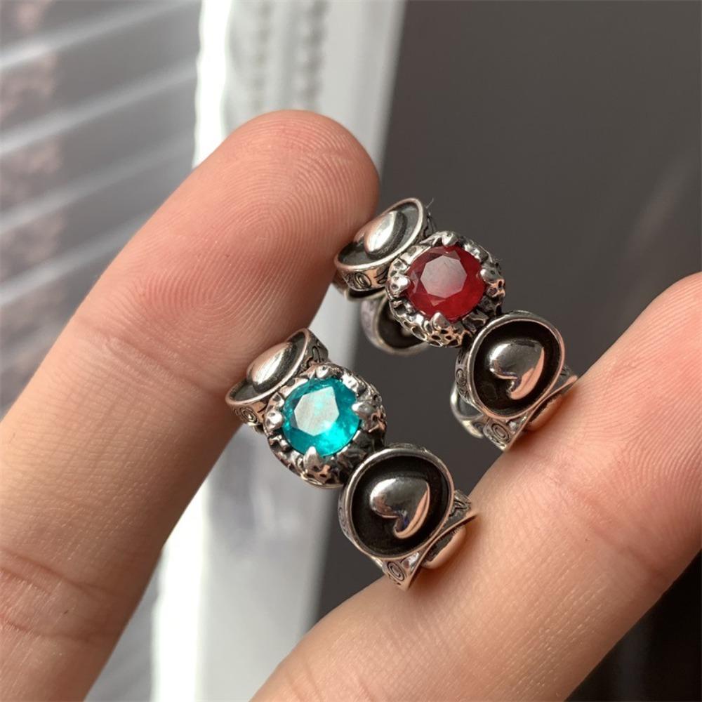 Nhẫn Hở Nhiều Màu Sắc Phong Cách Cổ Điển Sang Trọng Dành Cho Nữ