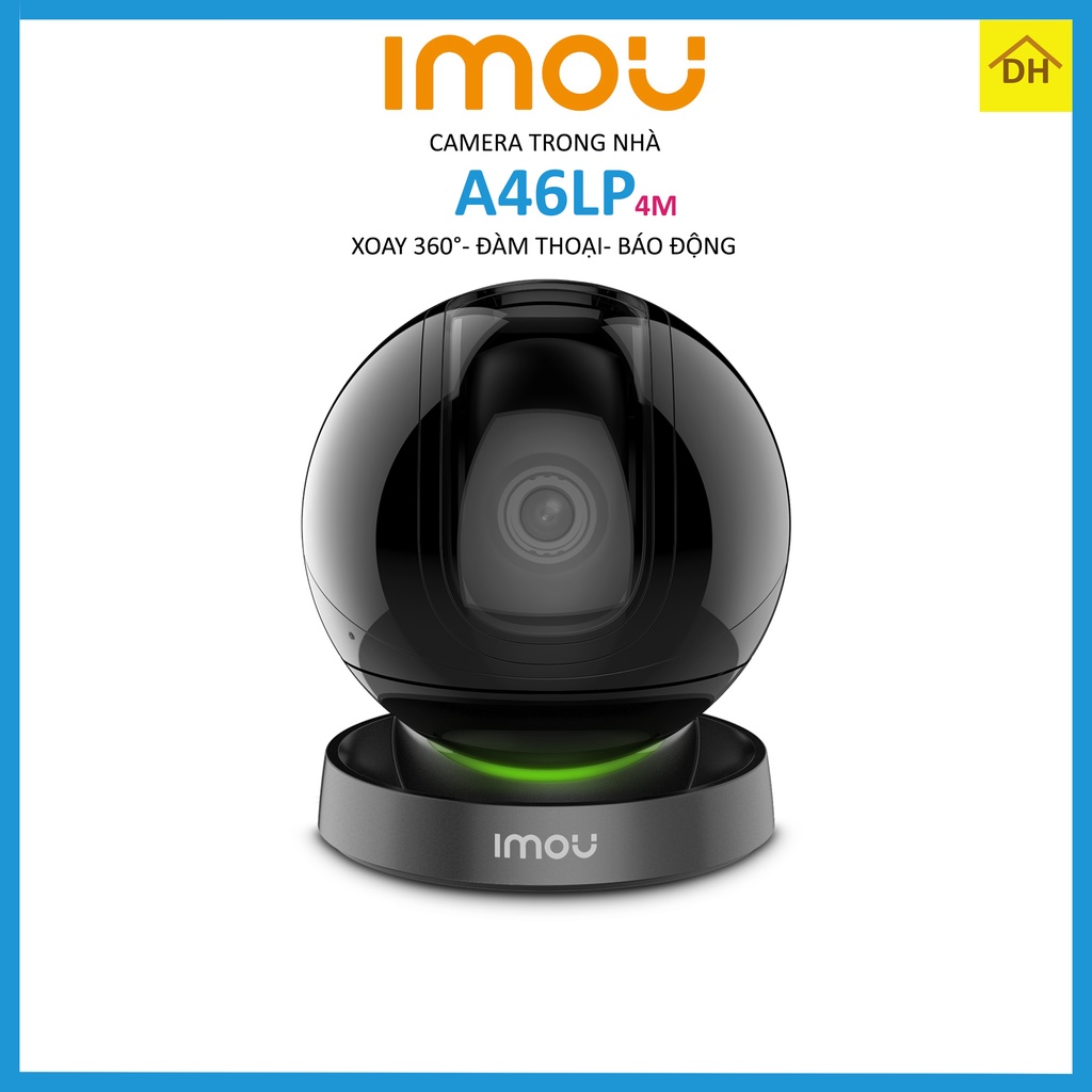 Camera IMOU A46LP 4M 2K - Đàm Thoại 2 Chiều- Báo Động Chống Trộm- Wifi Trong Nhà Chính Hãng