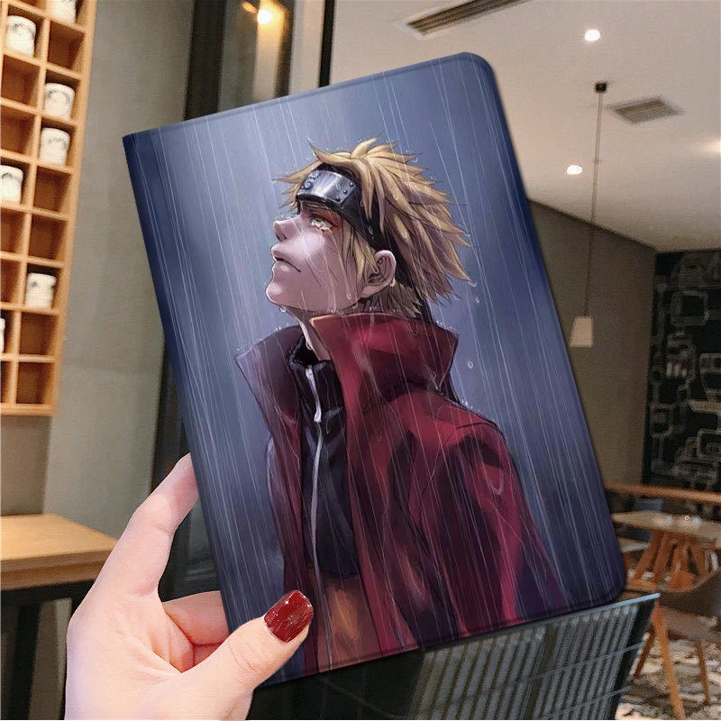 Bao Da Máy Tính Bảng In Hoạt Hình Naruto Chống Rơi Cho Ipad 10.2 Air 3 10.5 Inch 2018 New Air 2 Mini 5