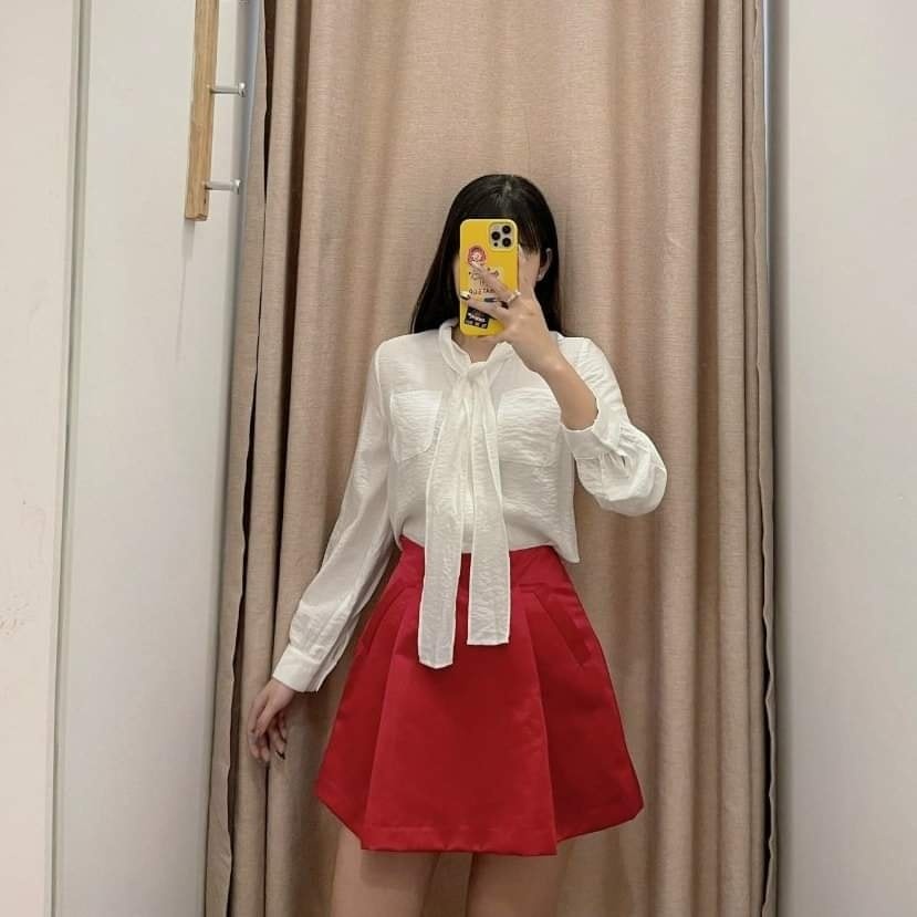 Chân váy HD PARIS túi ly xếp