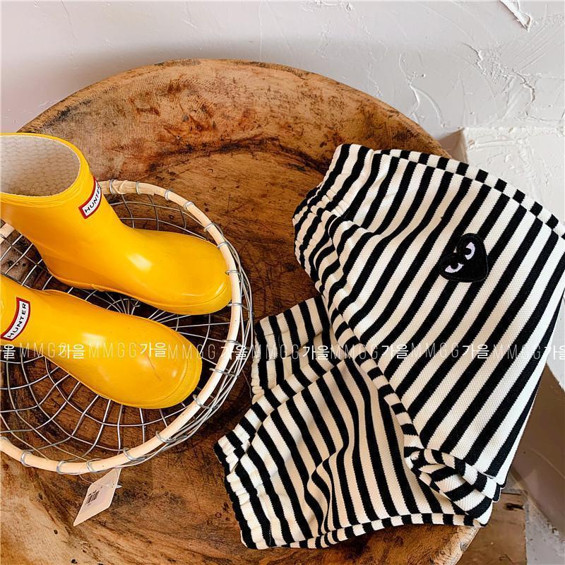 Quần Dài Bằng Vải Nhung Thời Trang Thu Đông Hàn Quốc Dành Cho Trẻ Em