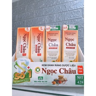 Kem đánh răng dược liệu Ngọc Châu (Hoa Linh)