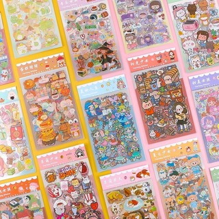 Set 6 tấm sticker dễ thương