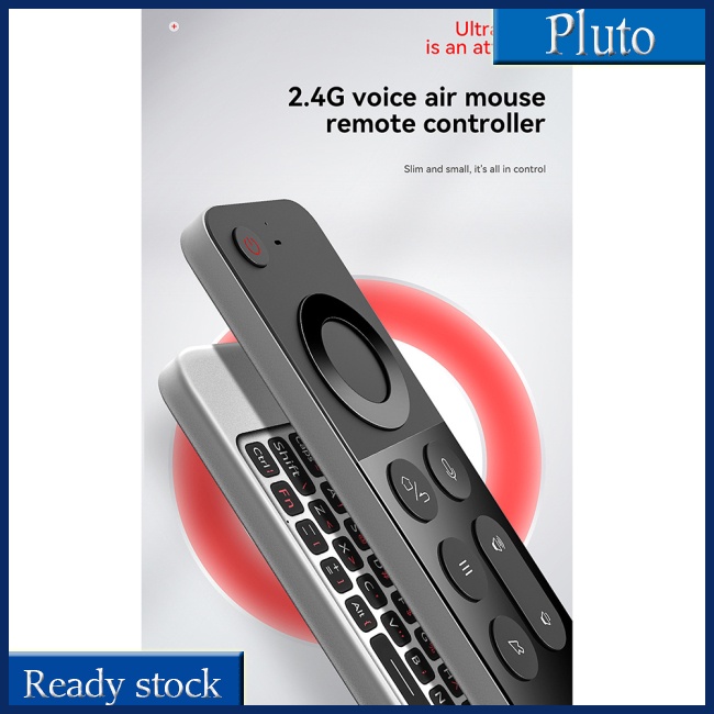 Mới Bàn Phím Và Chuột Không Dây 2.4g W3 Điều Khiển Từ Xa Bằng Giọng Nói Tiện
