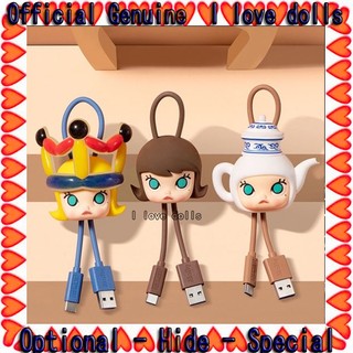 Mô Hình Búp Bê popmart Hoạt Hình MOLLY Fantasy Wanderers Data Cable Cable Cable