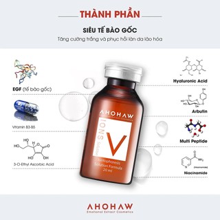 Tế Bào Gốc V Cao Cấp Ahohaw Ion V Solution