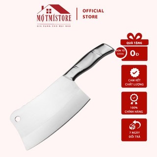 Dao chặt xương cán inox nguyên khối cao cấp - một mí store