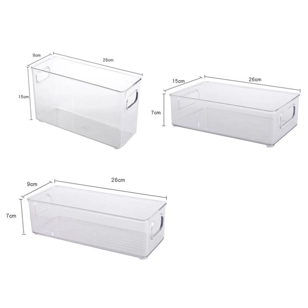 Hộp Nhựa Trong Suốt Đa Năng Đựng Thực Phẩm Để Tủ Lạnh