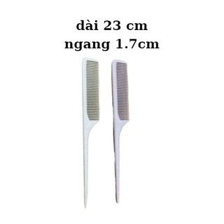 Lược chải tóc, đuôi nhọn gỡ rối đa năng chống tĩnh điện bản mỏng