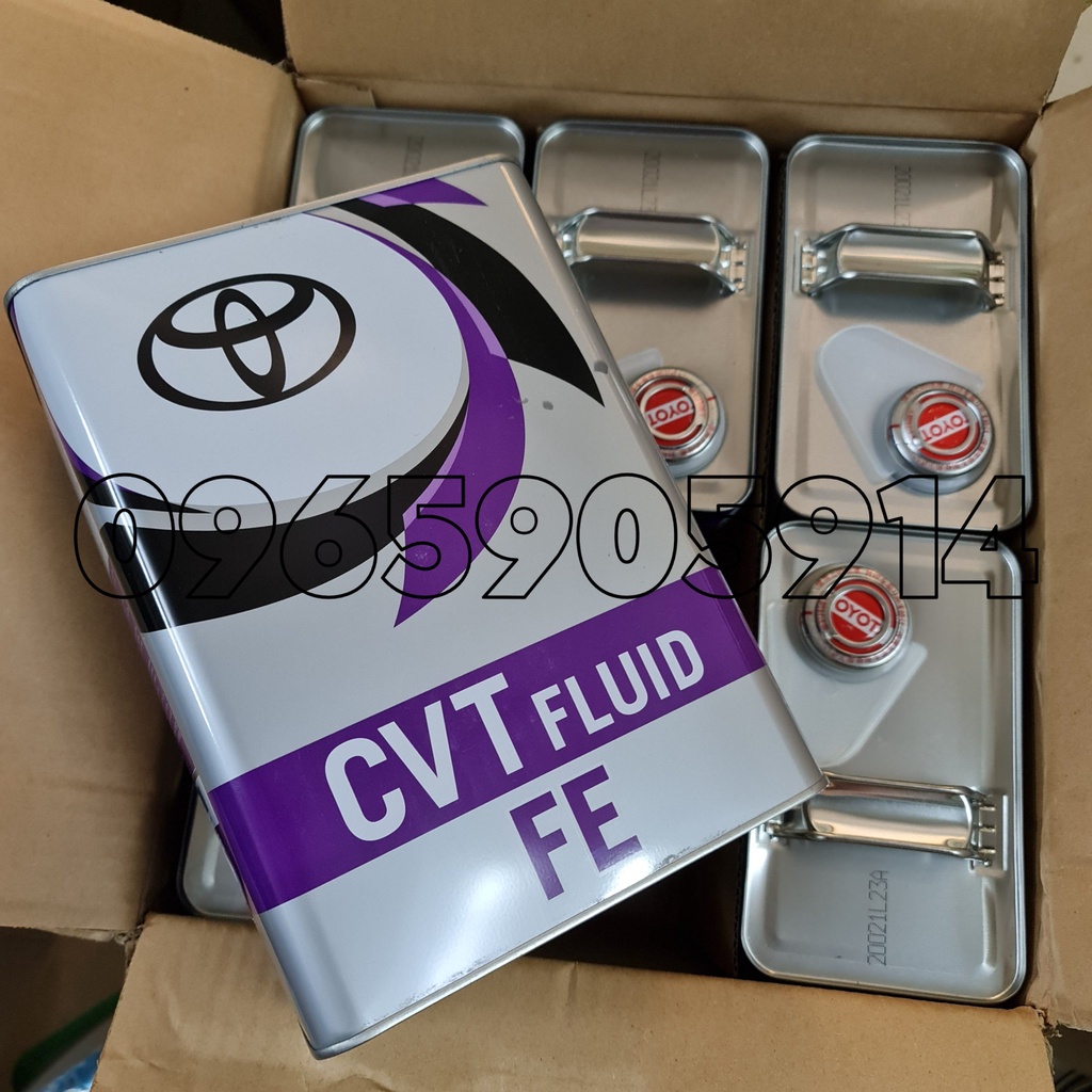 Dầu nhớt hộp số tự động vô cấp(CVT) xe Toyota Vios, Corolla Altis. CVT FE, FE CVT FLUID (Mã: 0888602505)