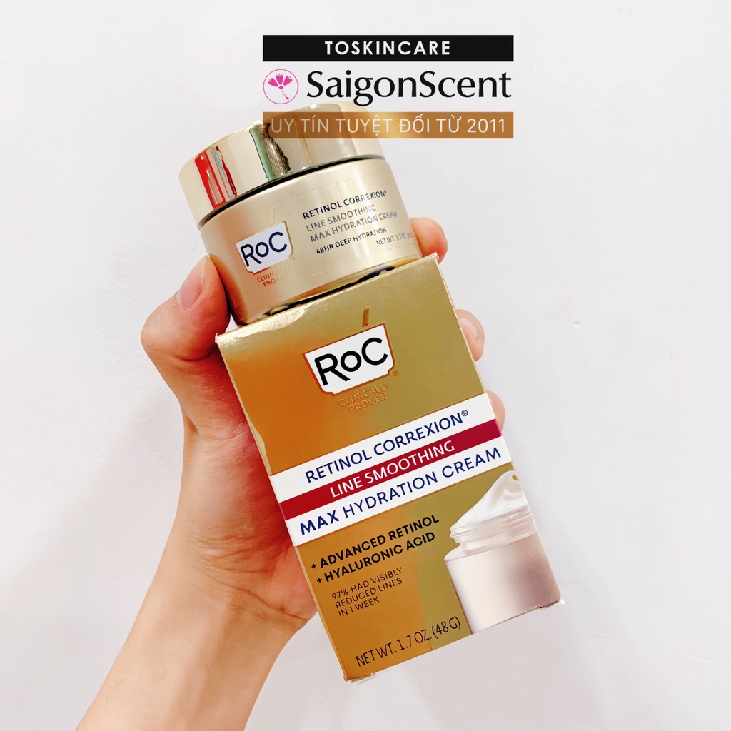 Kem Dưỡng Chống Lão Hóa RoC Retinol Correxion Max Daily Hydration Creme