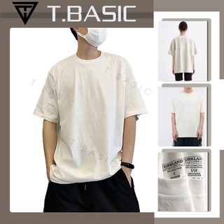 Áo thun trắng Kirkland -Áo phông trắng chất liệu 100% cotton nam nữ unisex Oversize, thun mỹ