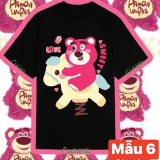 [Mã TOPADD giảm đến 20k đơn 150k] Tee Gấu Losto Cotton 100% Dày Dặn