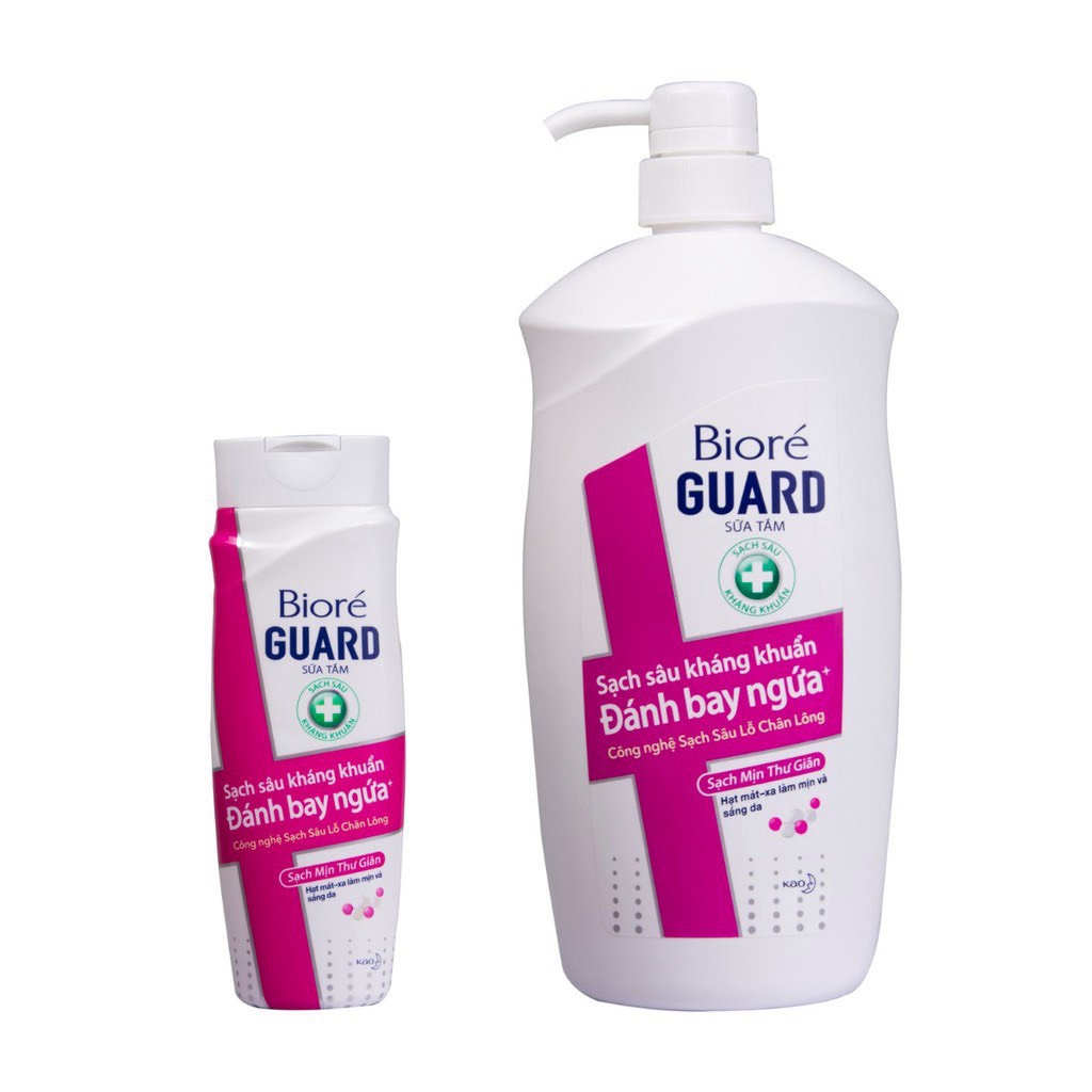 Sữa Tắm Bioré Guard 800g Tặng Sữa Tắm 220g