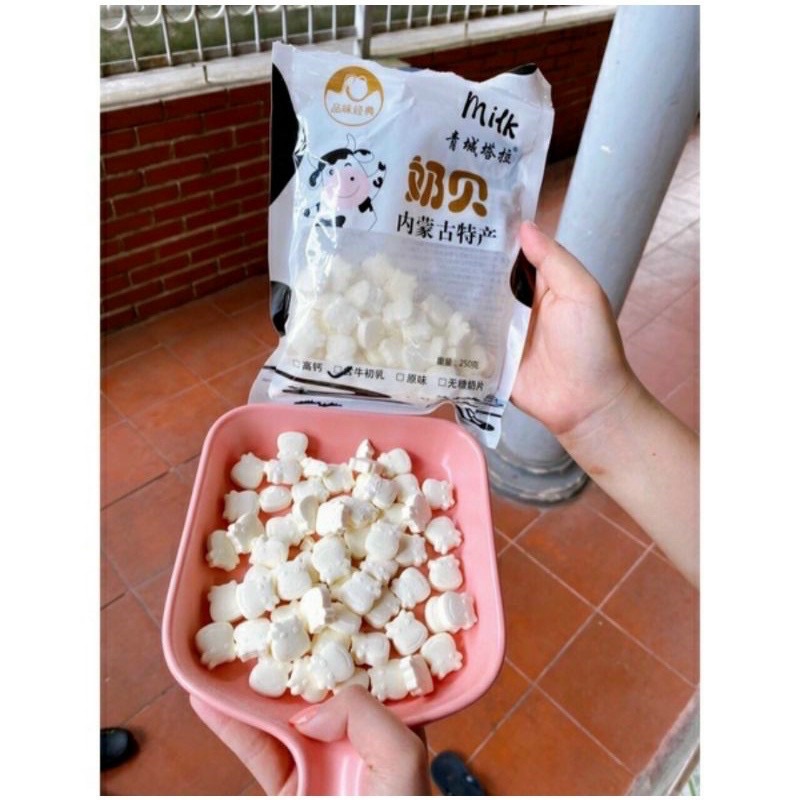 Kẹo sữa bò non viên nén Mông cổ 250gr
