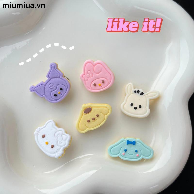 miumiuaKẹp Tóc Trang Trí Hình Bánh Quy Sanrio Dễ Thương Thời Trang Mùa Thu 2022