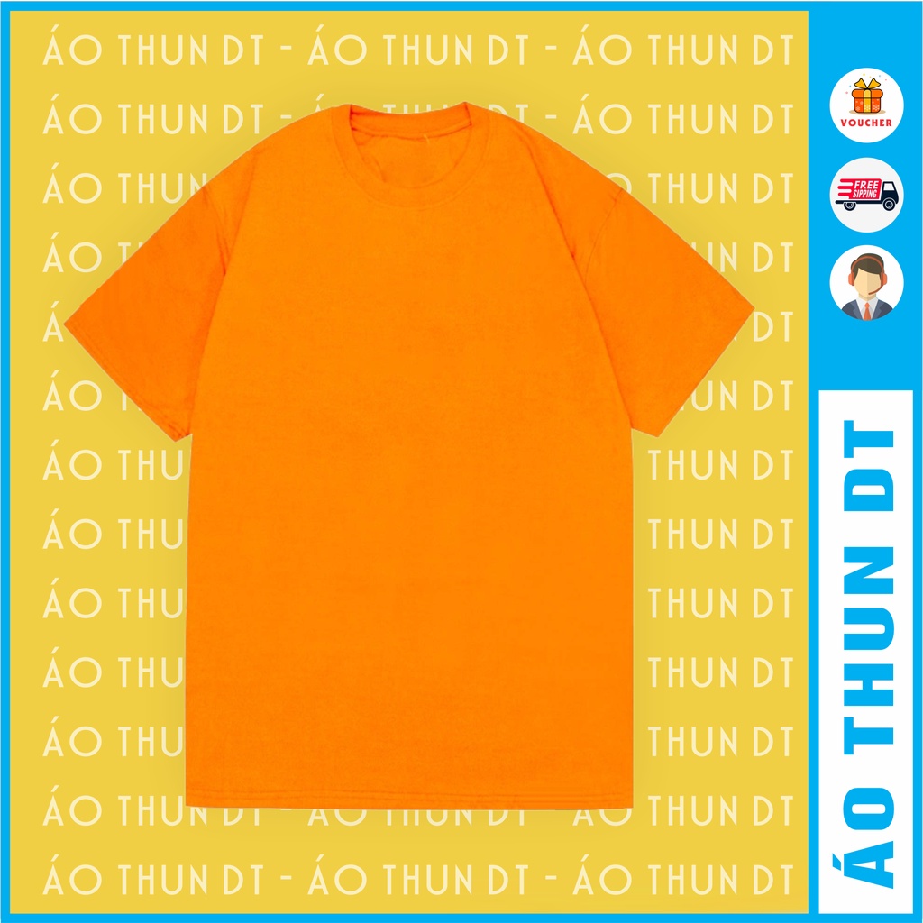 Áo thun trơn - Màu cam