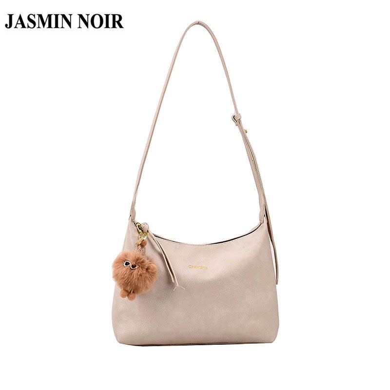 Túi Đeo JASMIN NOIR Chéo Da PU Thiết Kế Đơn Giản Thời Trang Cho Nữ