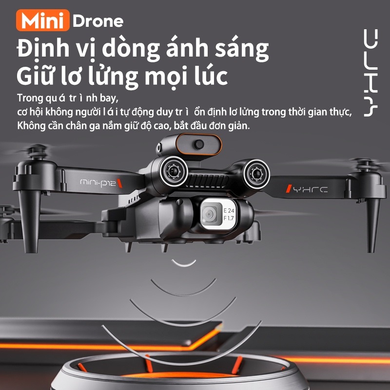 Flycam P12 Pro ✅Update 2023✅, Drone mini, Fly cam có camera 4k - động cơ không chổi than - hàng chính hãng | BigBuy360 - bigbuy360.vn