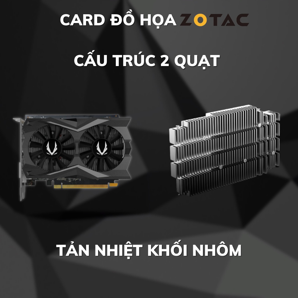 Card Màn Hình ZOTAC GTX 1650 SUPER Twin Fan 4G GDDR6