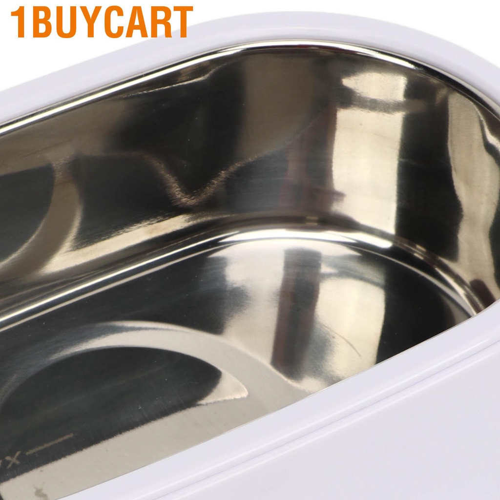 1buycart 40KHz 650ML Ultrasonic Cleaner Household Jewelry Glasses Cleaning Machine Set 35W