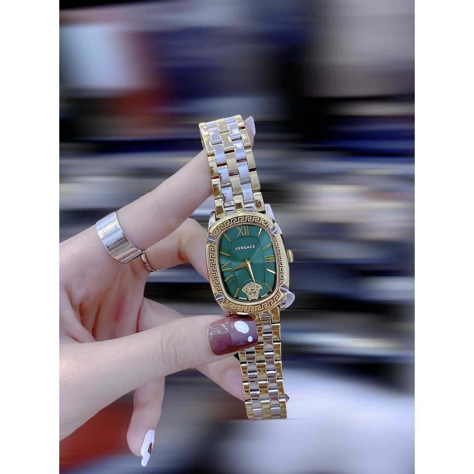 Đồng hồ đeo tay nữ, đồng hồ nữ VERSACE dây kim loại, thời trang cao cấp giá rẻ, siêu đẹp cho nữ