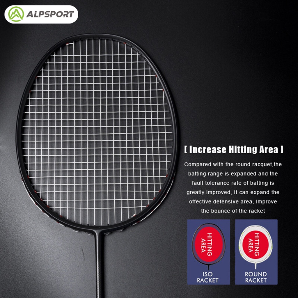 Bộ 2 Vợt Cầu Lông ALP XHP 6U 72g G4 T700 100% Carbon 30Lbs Siêu Nhẹ Chất Lượng Cao