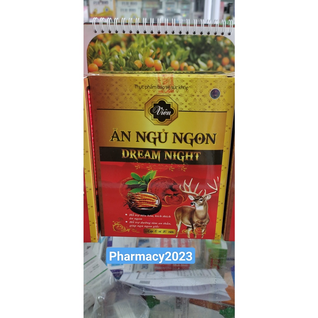 Viên ăn ngủ ngon Dream night hộp 60 viên