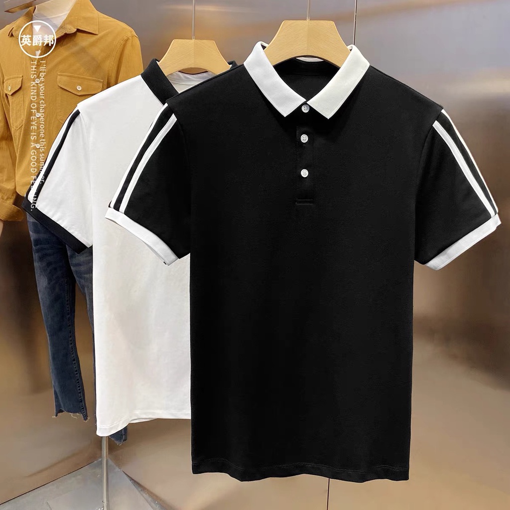 Áo thun nam có cổ chất thun cá sấu cotton cao cấp, áo polo nam hotrend AT284