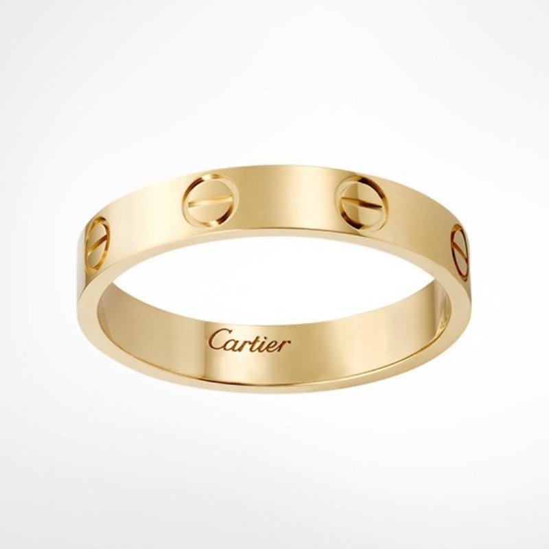 Nhẫn Thép Titan Mạ Vàng Hồng 18K Đính Kim Cương Sang Trọng | Trang Sức Thời Trang Thép Không Gỉ Hàng Bán Sỉ