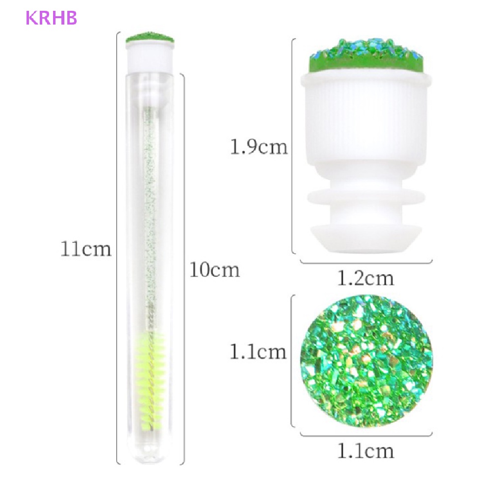 Set 10 Cọ Trang Điểm Lông Mày Có Thể Tái Sử Dụng Tiện Lợi Mới