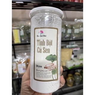 Tinh bột củ sen hộp 500g