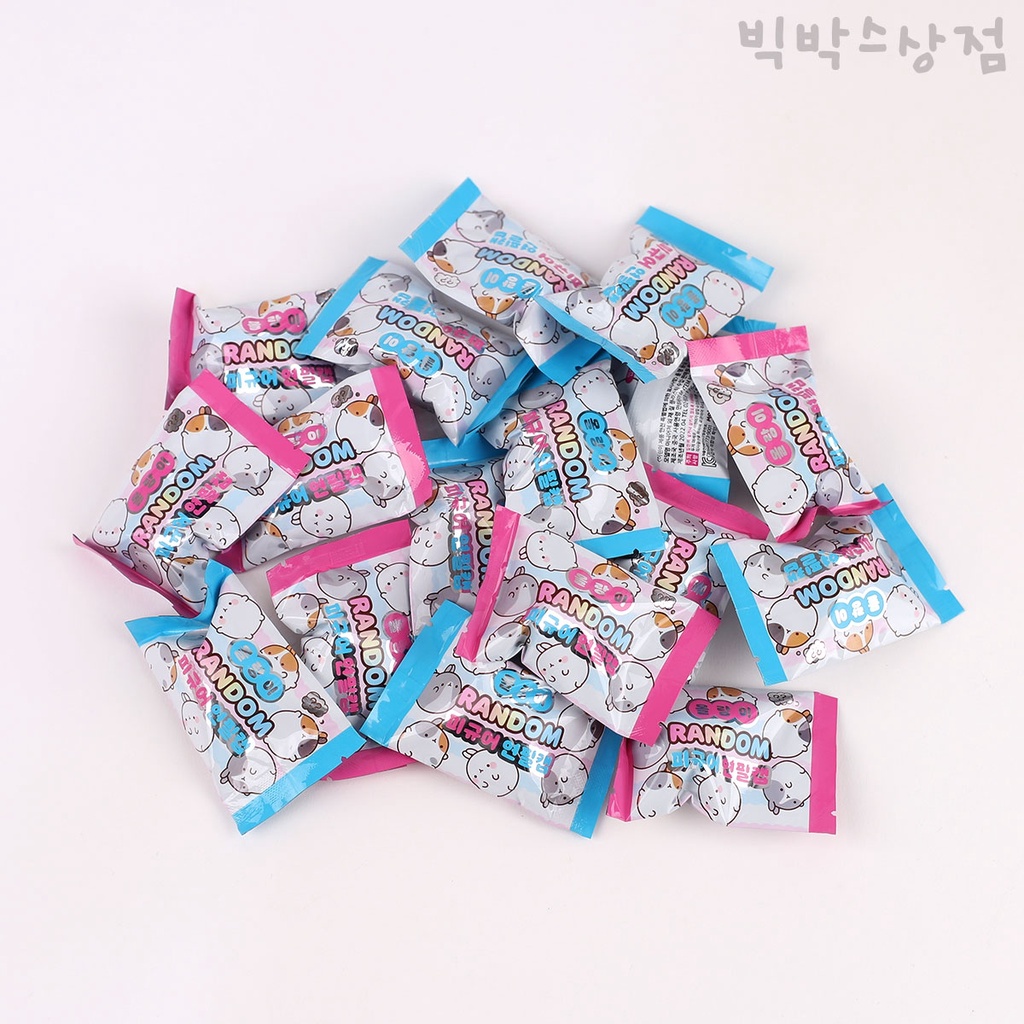 Pack Nhân Phẩm Molang Figure - 1 Pack Figure Pencil Cap Random Hàn Quốc