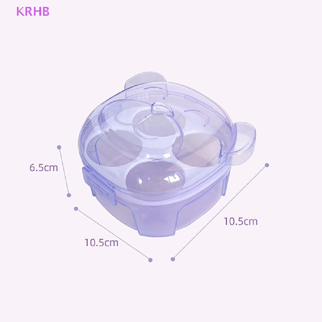 Set 4 Mút Trang Điểm Kèm Hộp Đựng Tiện Lợi Mới