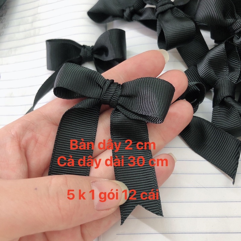 Nơ thắt sẵn gói 5 k