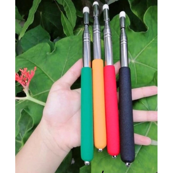 Que Chỉ Bảng Inox Kéo Dài 1M - Hỗ Trợ Giảng Dạy Cho Giáo Viên, que chỉ bảng