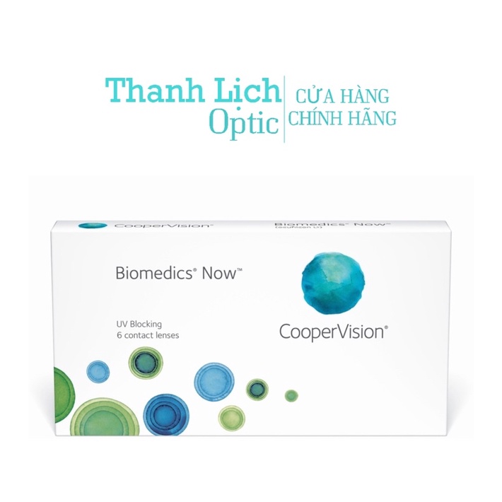 kính áp tròng không màu BIOMEDICS Now 1 tháng (giá 1 chiếc)