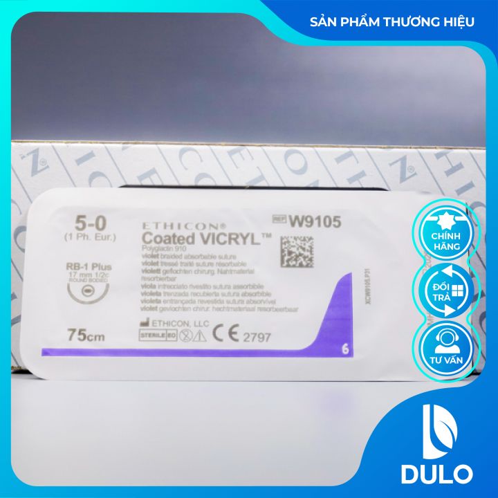 Chỉ phẫu thuật Vicryl 5/0