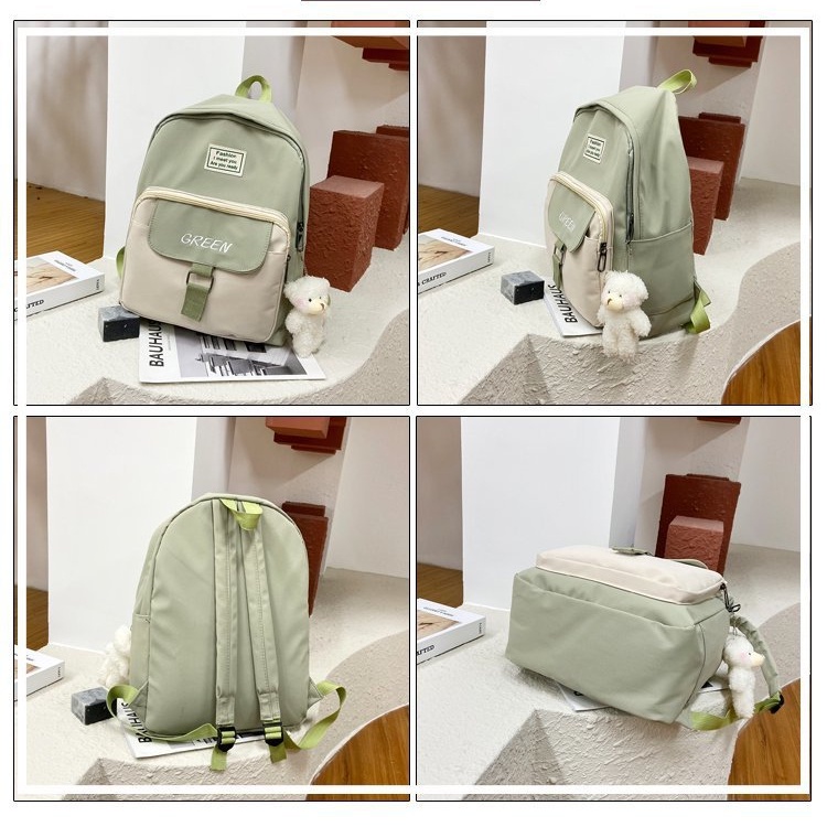 Ba Lô Học Sinh Thời Trang Hàn Cho Nữ