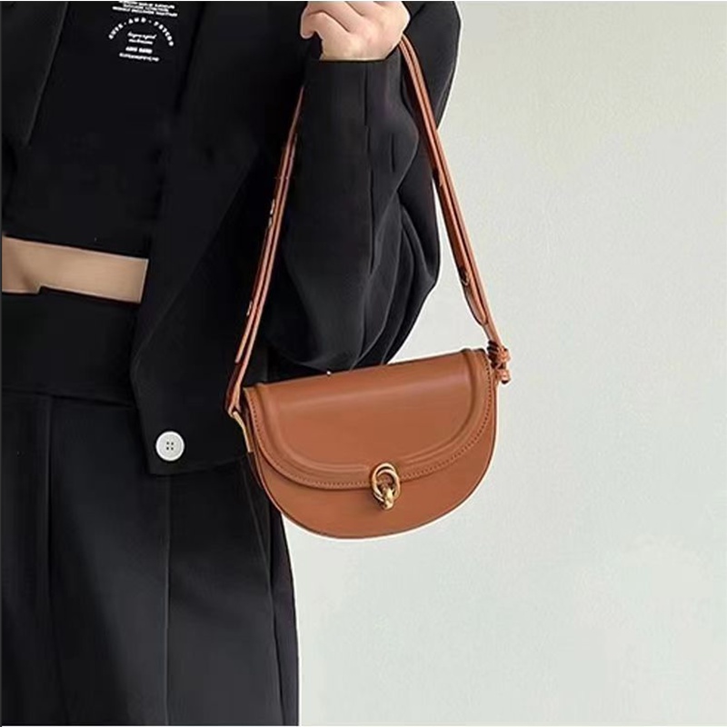 Túi yên ngựa PU túi nách một vai chéo túi Xách Cỡ Nhỏ Thời trang phụ nữ