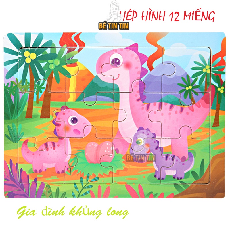 Bảng ghép 12 miếng ghép