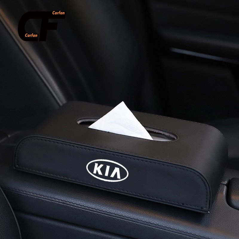 Túi Đựng Khăn Giấy Cao Cấp Hình logo Xe Hơi Hyundai Toyota Mazda Suzuki Lexus MG