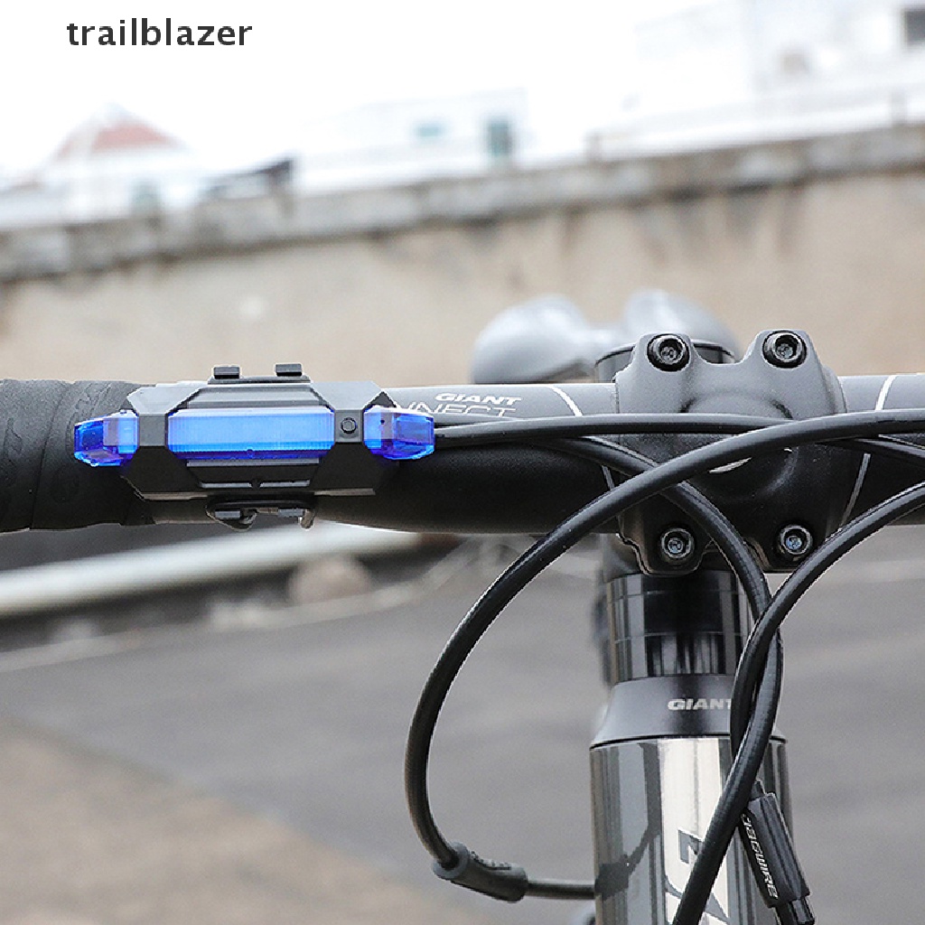 Đèn Cảnh Báo Gắn Đuôi Xe Đạp Leo Núi Chống Thấm Nước Có Thể Sạc Lại Qua Cổng USB