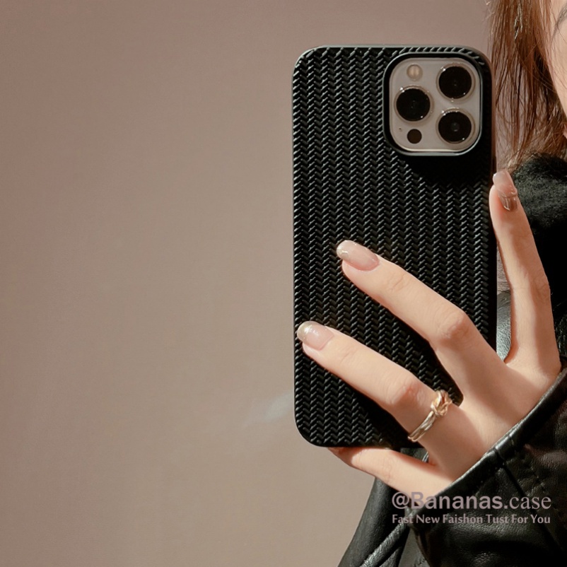 Ốp Điện Thoại Silicon Mềm Phối Len Ấm Áp Cho iPhone 14 13 12 11 Pro Max X Xr Xs Max SE2020 7 8 Plus