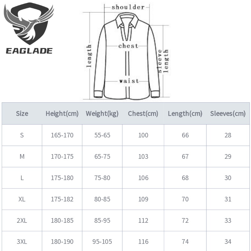 Áo thun EAGLADE IX(T) phong cách quân đội thời trang dành cho nam cỡ S-3XL