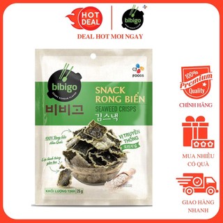 Bánh Snack Rong Biển Bibigo Vị Truyền Thống 25G
