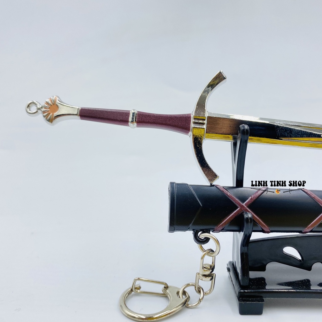 Móc khóa mô hình Game Of Thornes nhà Dayne Dawn Sword Winter is coming